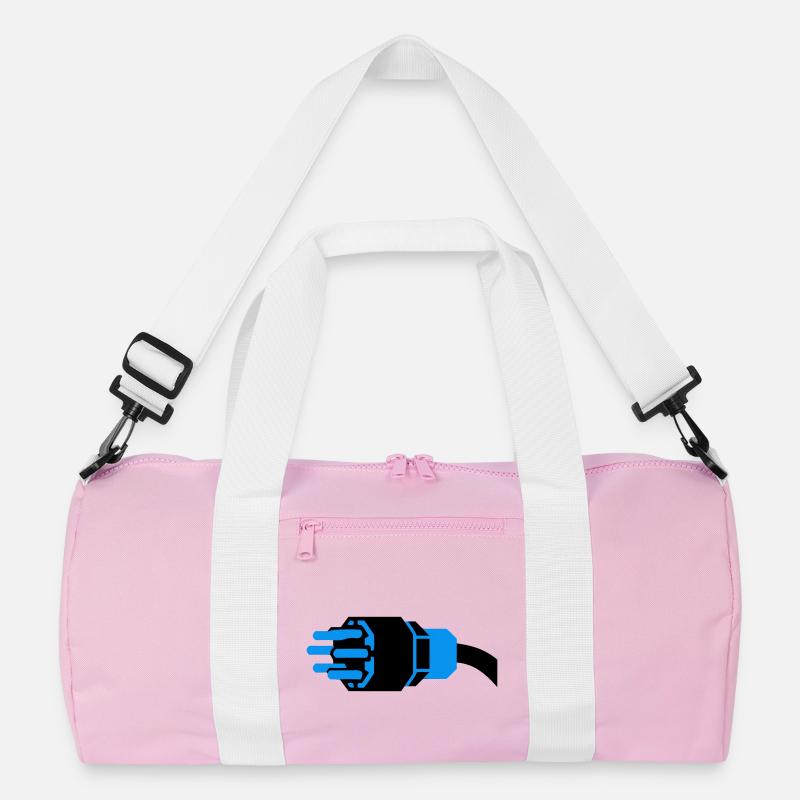 Starkstrom Stecker Elektriker Recycelte Duffel Bag