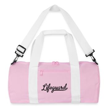 6254398 117910870 lifeguard - Sac de sport recyclé - rose/blanc - Devant