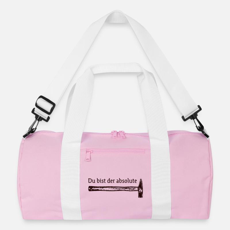 Du bist der absolute Hammer Recycelte Duffel Bag