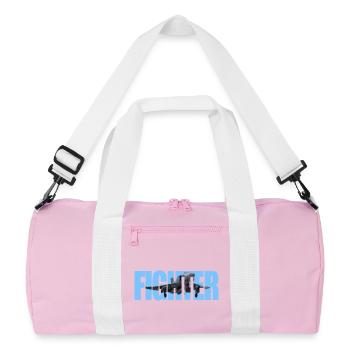 Fighter F-4 Phantom - Recycled Duffel Bag - pink/white - Front