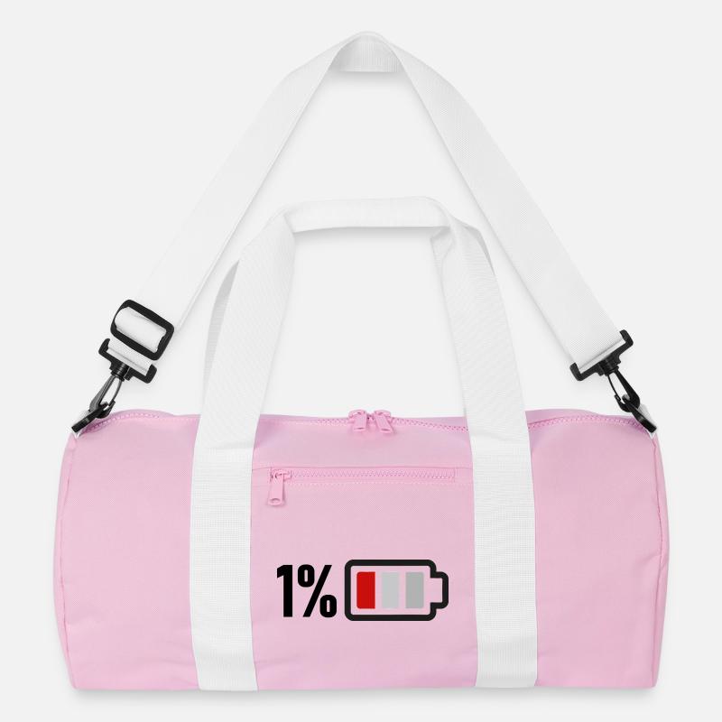 Leere Batterie Recycelte Duffel Bag