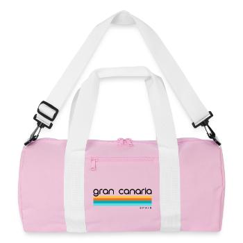 Gran Canaria - Espagne - Espagne - Espagne - Îles Canaries - Sac de sport recyclé - rose/blanc - Devant