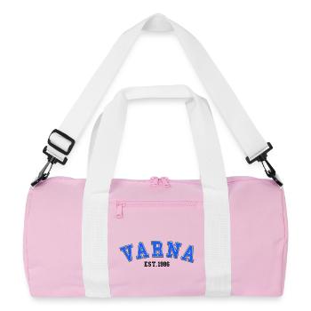 Varna Fondée en 1986 - Sac de sport recyclé - rose/blanc - Devant