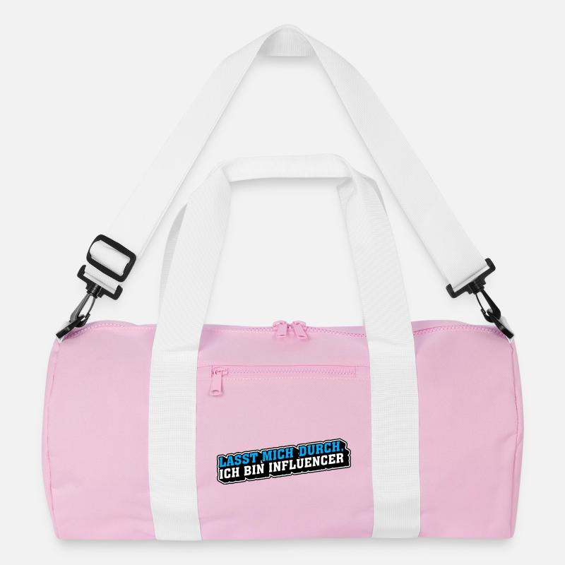 Lasst mich durch, ich bin Influencer Recycelte Duffel Bag