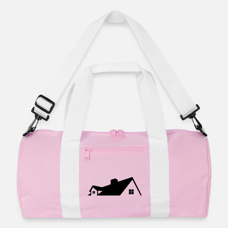 Logo Haus einfaches Logo Recycelte Duffel Bag