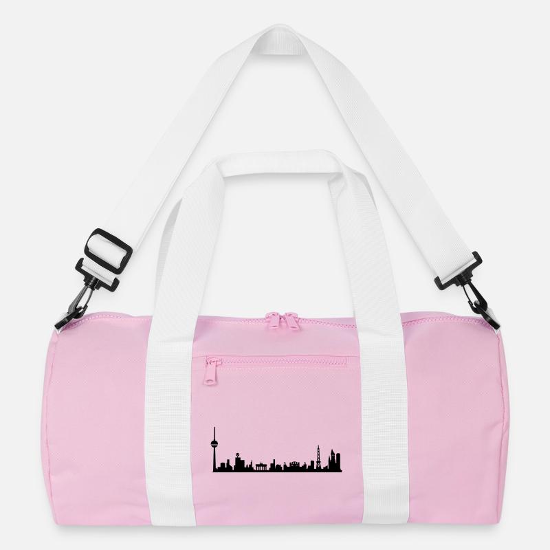 BERLIN SKYLINE  Recycelte Duffel Bag