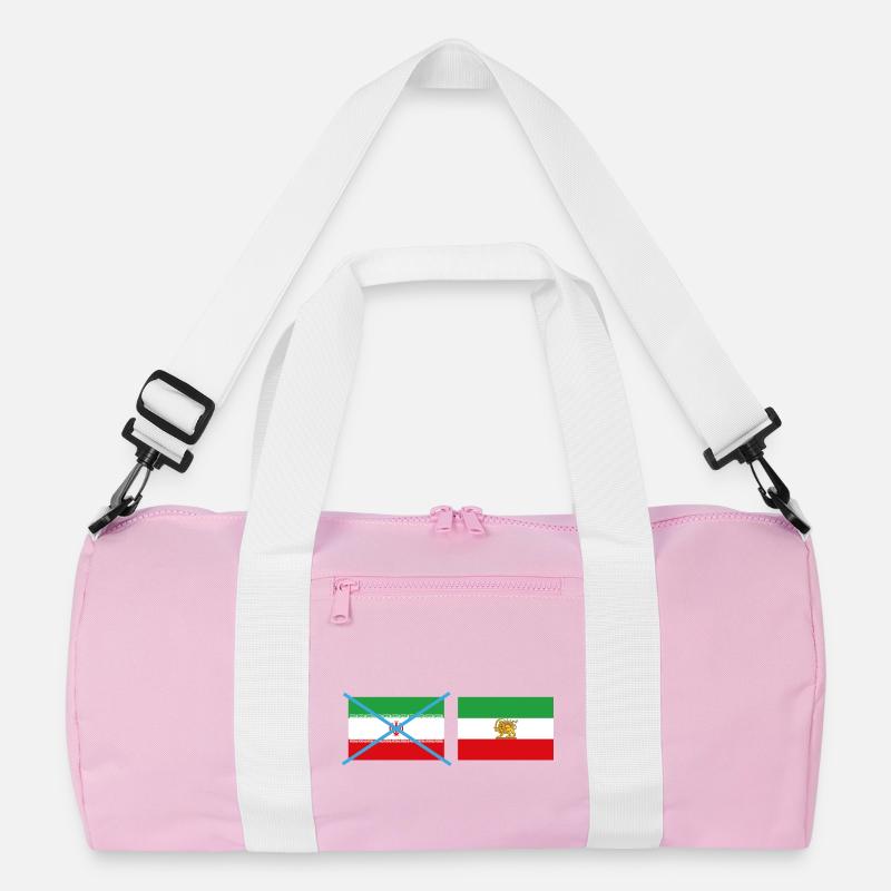 Drapeaux iraniens brisés Sac de sport recyclé