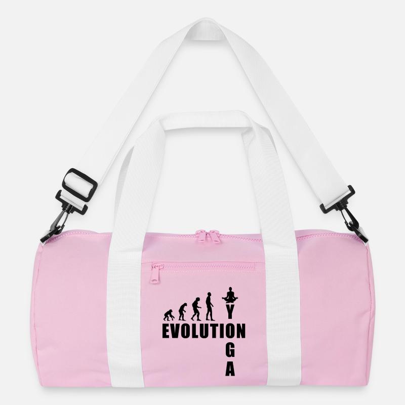 EVOLUTION Yoga Meditation Geschenk Recycelte Duffel Bag