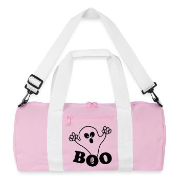 Spook Boo - Recycled Duffel Bag - pink/white - Front