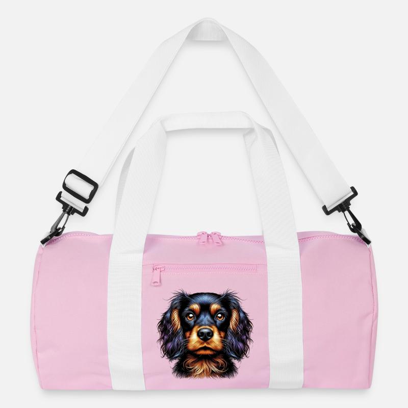 Hund Cocker Spaniel Recycelte Duffel Bag