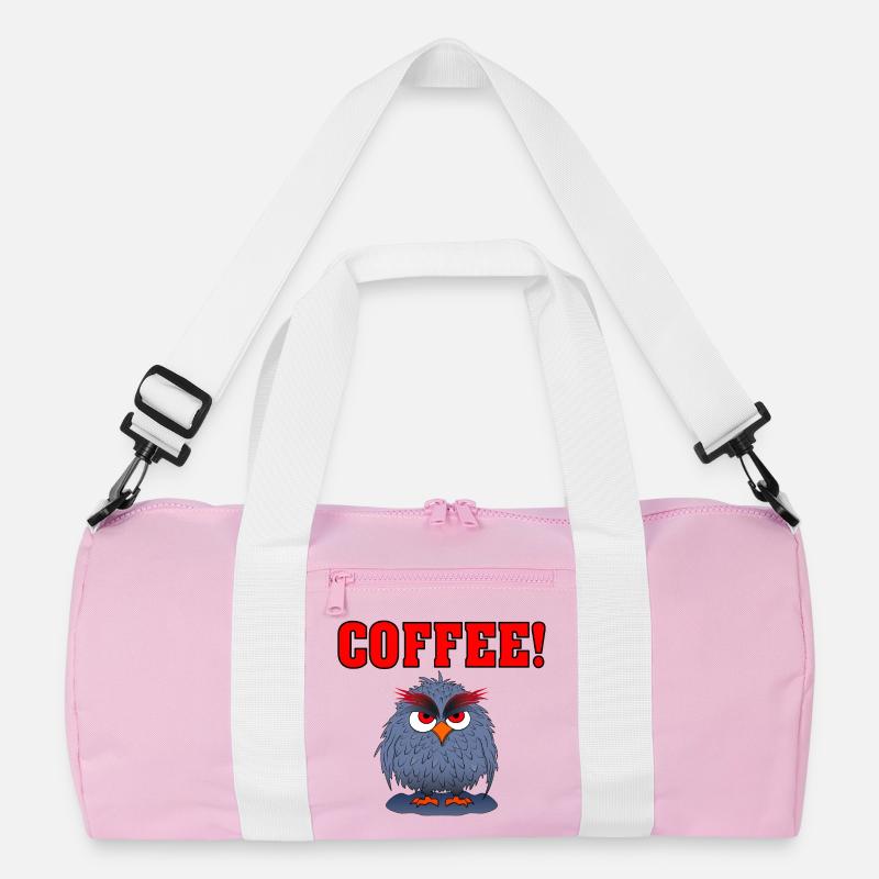 Eule COFFEE ROT Recycelte Duffel Bag