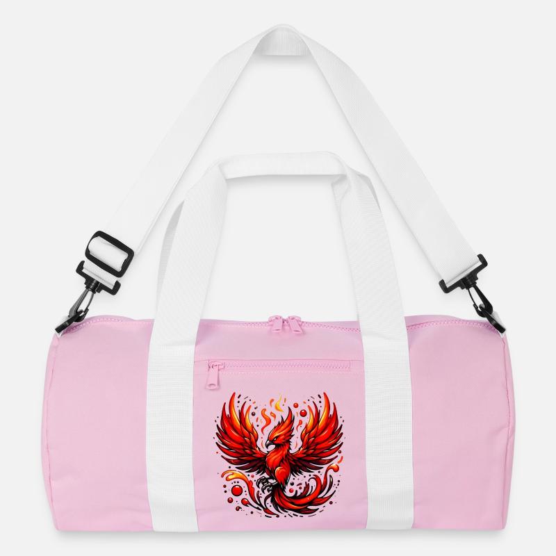 Roter Phönix Recycelte Duffel Bag