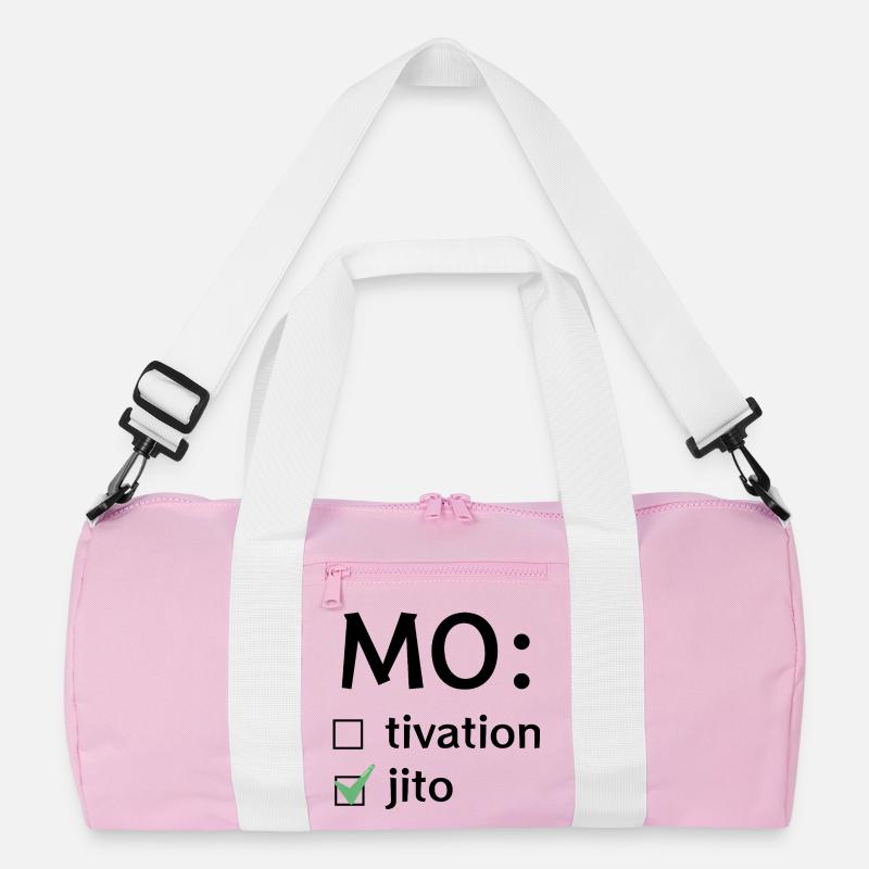 Motivation oder Mojito Recycelte Duffel Bag