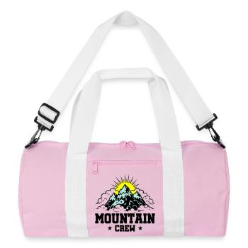 Mountain Crew Mountains - Recycled Duffel Bag - pink/white - Front