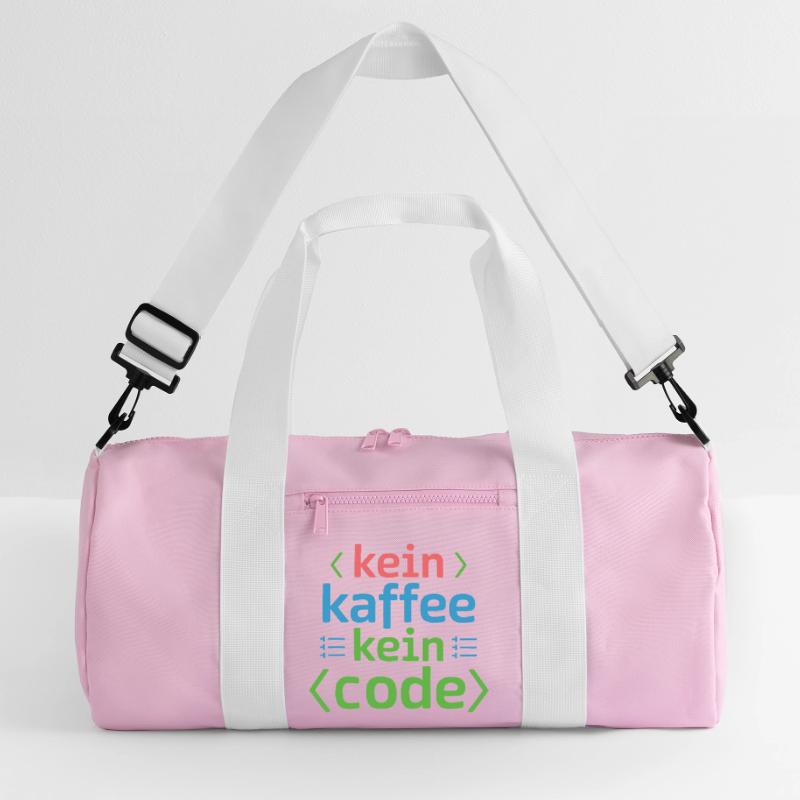 Kein Kaffee Kein Code Programmierer Informatiker Recycelte Duffel Bag