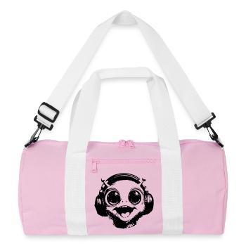 Alien - Recycled Duffel Bag - pink/white - Front