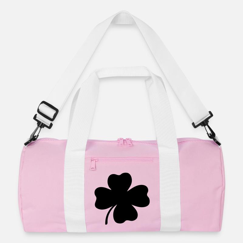 Vierblättriges Kleeblatt Recycelte Duffel Bag