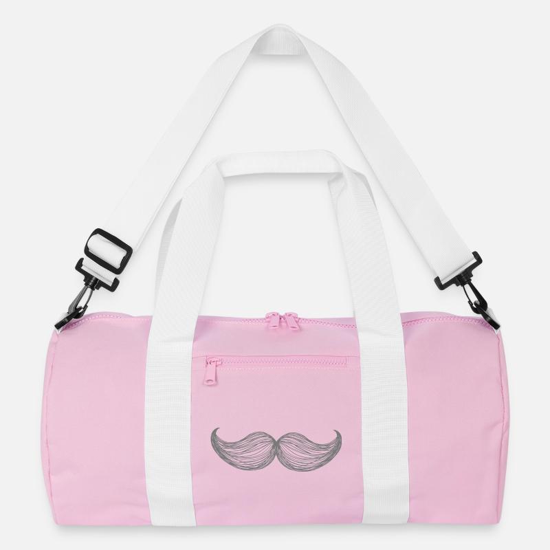 Schnurrbart Recycelte Duffel Bag