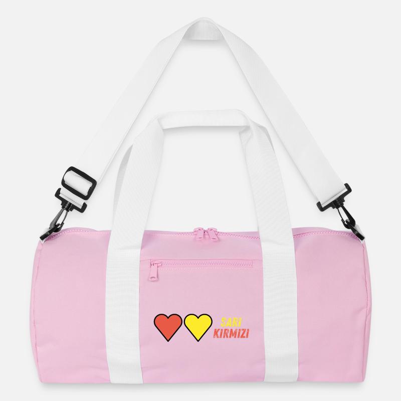 Türkei - Recycelte Duffel Bag - Rosa/Weiß