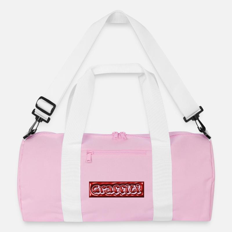 Graffiti Bubble 3D  Recycelte Duffel Bag