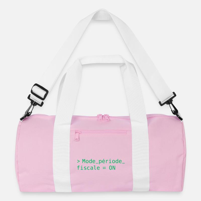 Fiscal period: slow loading, fast coffee Recycled Duffel Bag