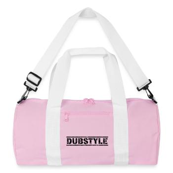 Dubstyle - Recycled Duffel Bag - pink/white - Front