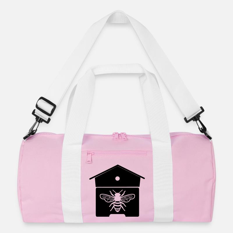 Bee house or bee nest Recycled Duffel Bag