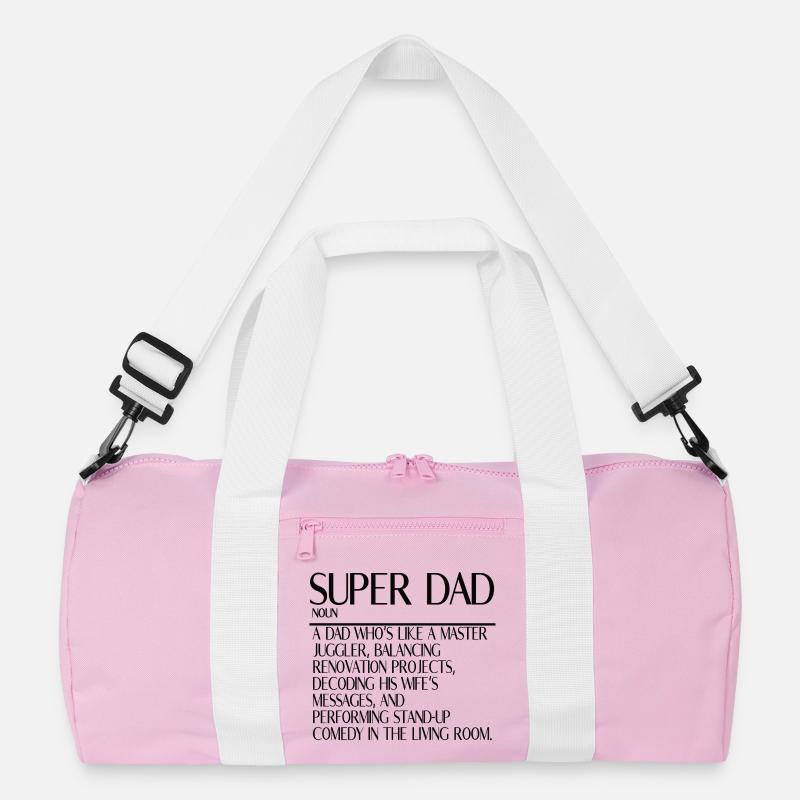 Super Papa – Multitasking ohne Pause Recycelte Duffel Bag
