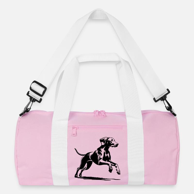 Weimaraner Recycled Duffel Bag