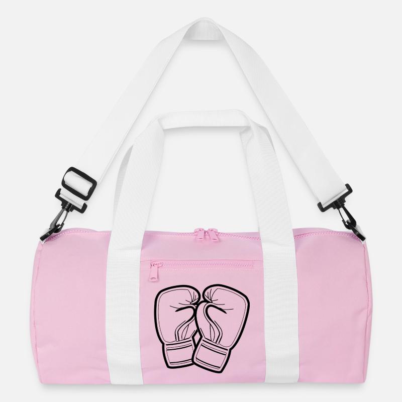 Boxhandschuhe Line Art Recycelte Duffel Bag