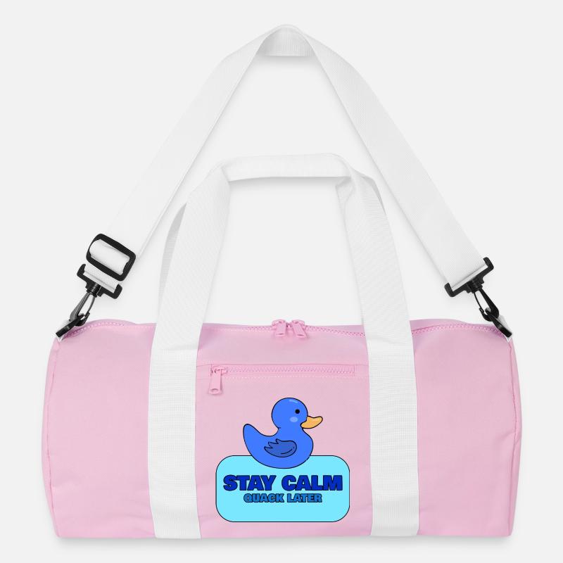 Bleib ruhig, quakt später – Blue Duck Design Recycelte Duffel Bag
