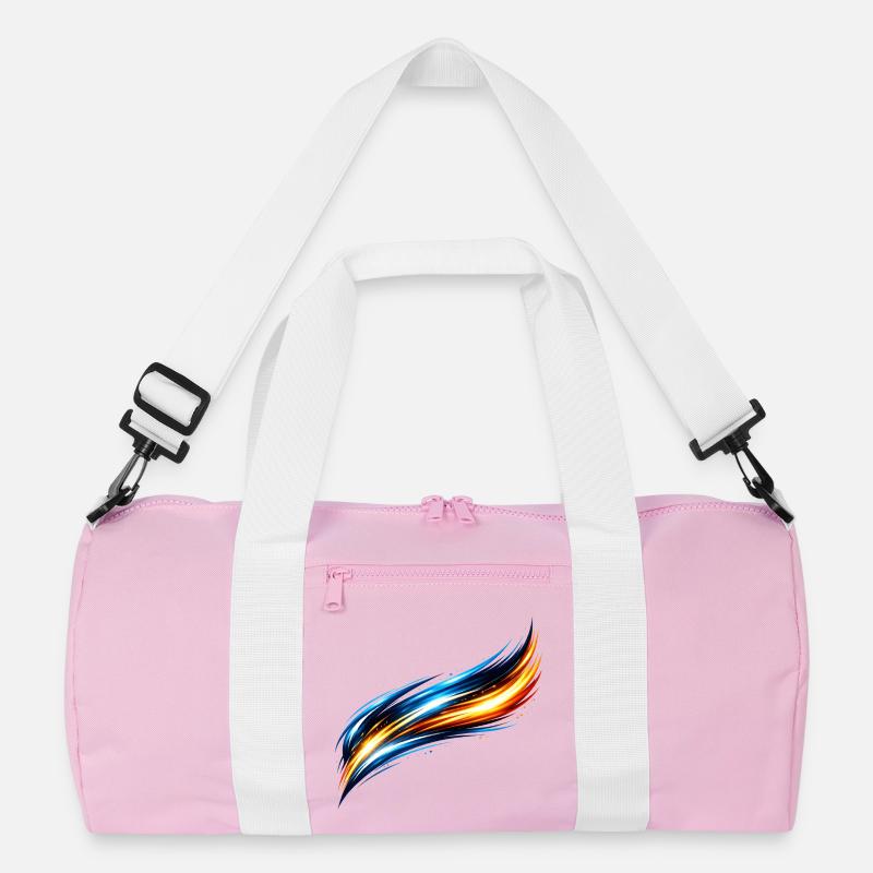 Sporty jersey design Dynamic effect Recycled Duffel Bag