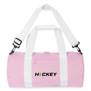 Hockey - Sac de sport recyclé - rose/blanc - Devant