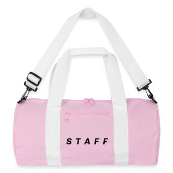 Personnel - Sac de sport recyclé - rose/blanc - Devant