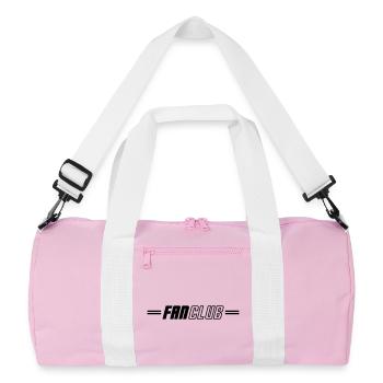 Fan Club Verein - Sac de sport recyclé - rose/blanc - Devant