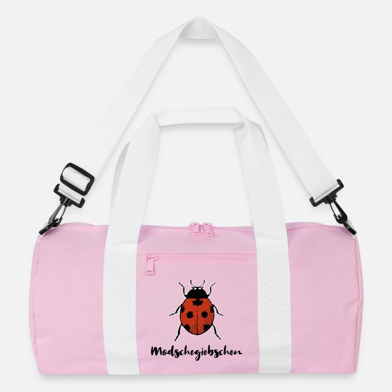 Modschegiebchen Marienkäfer Sächsisch Geschenk Recycelte Duffel Bag