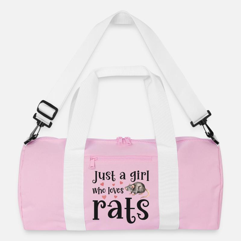 Ratte Ratten Recycelte Duffel Bag