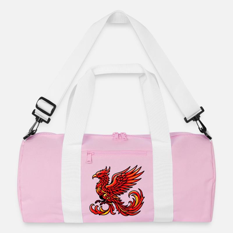 Red Phoenix Recycled Duffel Bag