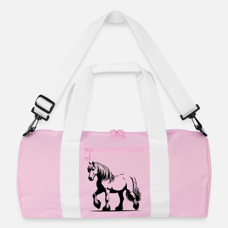 Pferd Haflinger Recycelte Duffel Bag