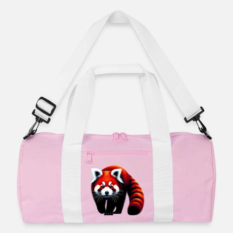 Roter Panda Recycelte Duffel Bag