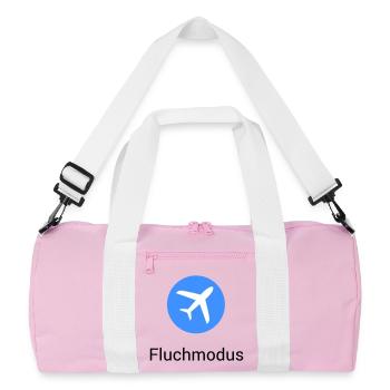 Mode Avion Jurer Avion Icône Bureau Humour Drôle - Sac de sport recyclé - rose/blanc - Devant