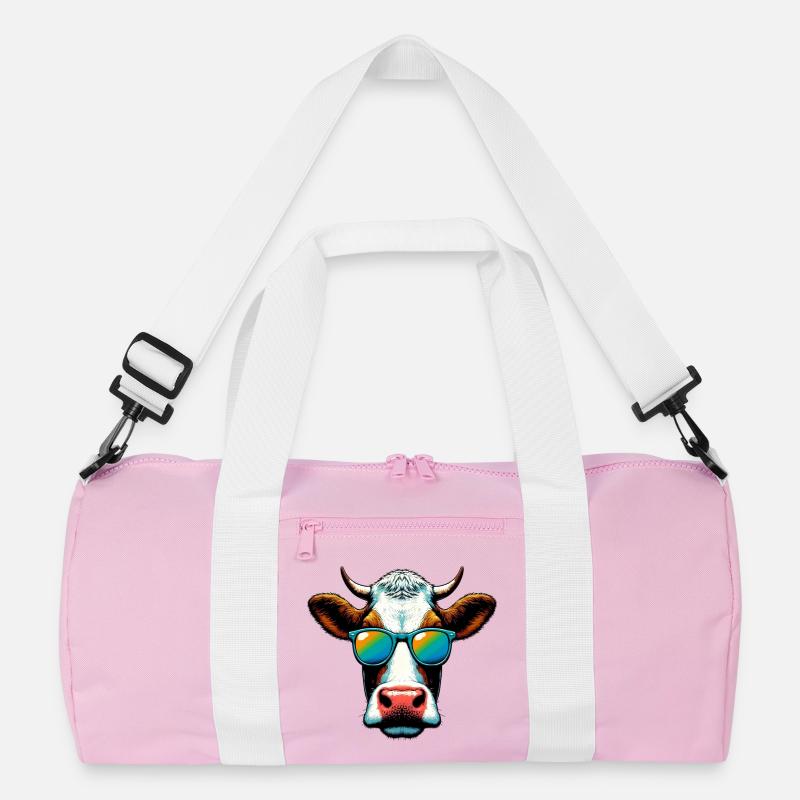 Vache Sac de sport recyclé