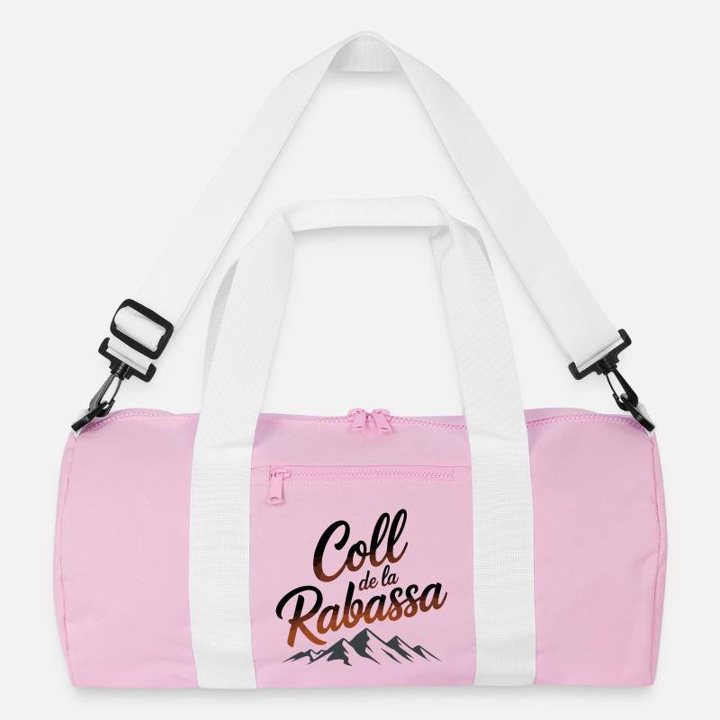 Coll de la Rabassa Climb Script Art Recycelte Duffel Bag