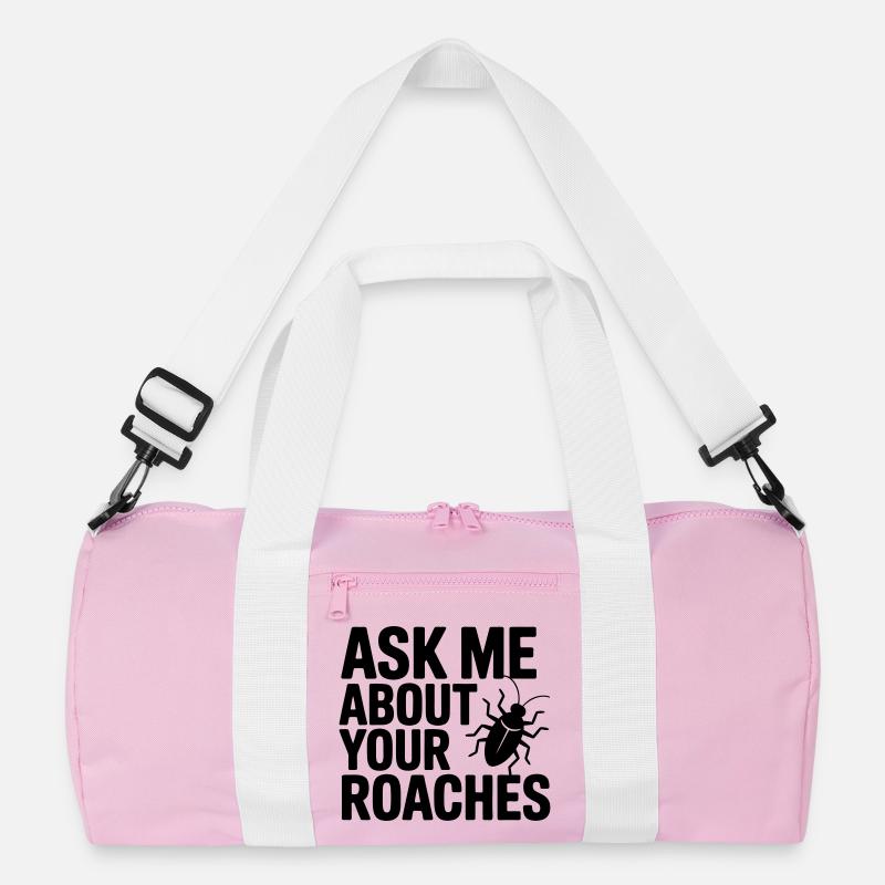 Schädlingsbekämpfer lustiger Spruch Recycelte Duffel Bag