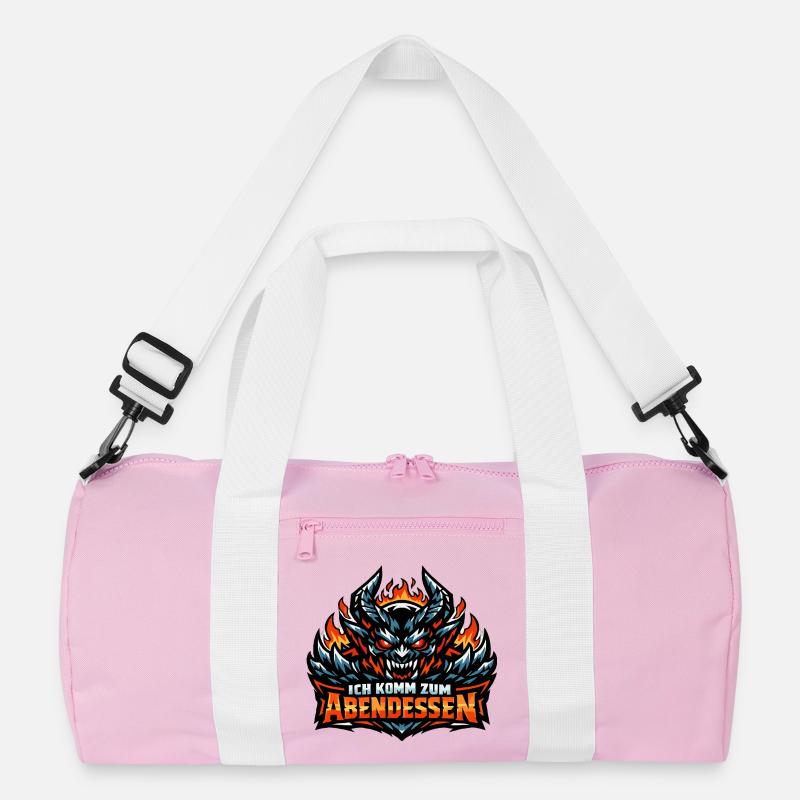 Abendessen Dämonen-Feuer Recycelte Duffel Bag