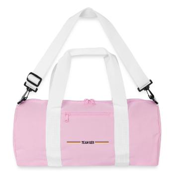 Drapeau de l’Allemagne - Sac de sport recyclé - rose/blanc - Devant