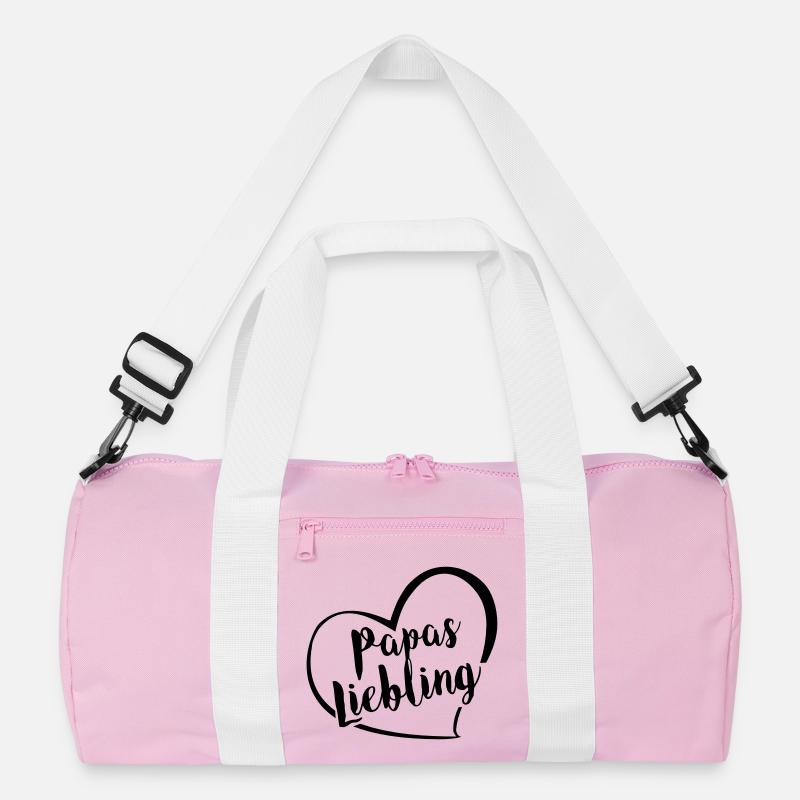papas_Liebling_einfarbig Recycelte Duffel Bag
