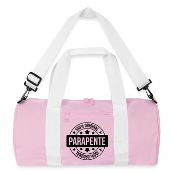 Parapente Parapentiste Sport Extrême Parachutisme - Sac de sport recyclé - rose/blanc - Devant