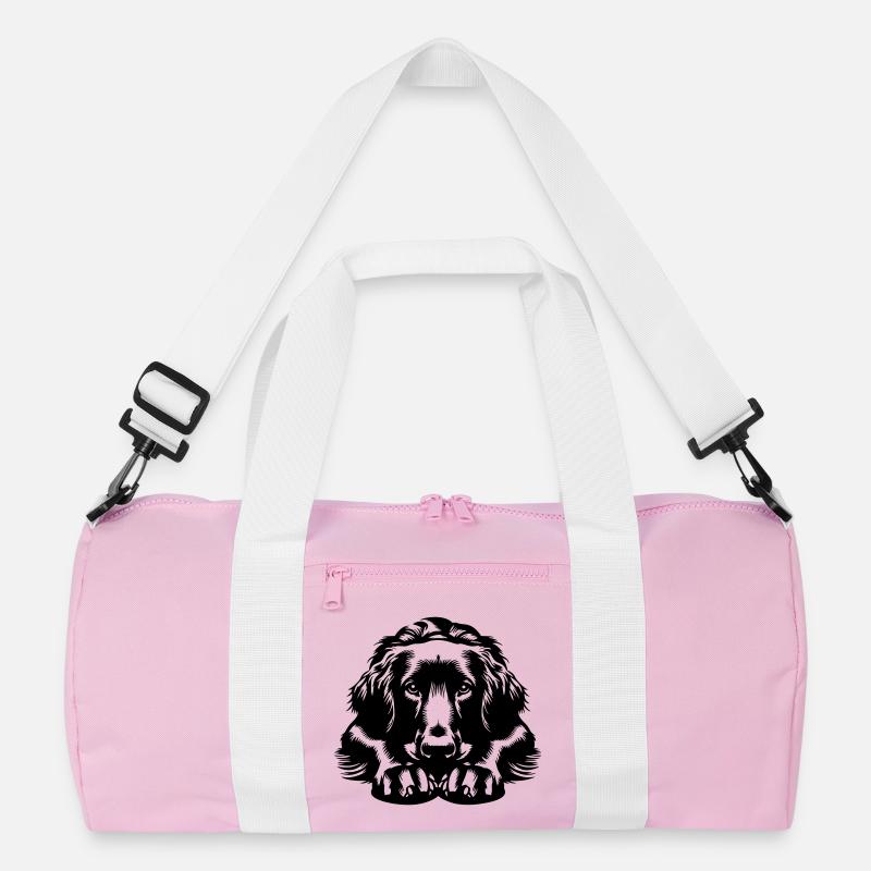 Flat-coated Retriever Recycelte Duffel Bag