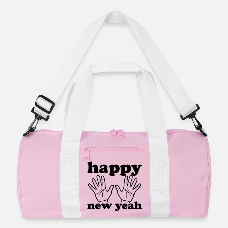 Happy new yeah Recycelte Duffel Bag